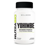 NutraBio Yohimbe 90ct - Nutrishop Boca