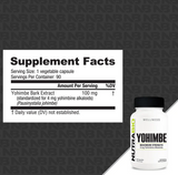 NutraBio Yohimbe 90ct - Nutrishop Boca