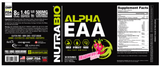 Alpha EAA 30 Servings Dragonfruit Candy Supplement facts By NutraBio.