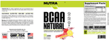 NutraBio Bcaa Natural Strawberry Lemonade - Nutrishop Boca 