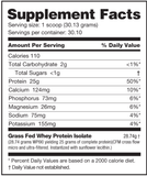 Grass Fed Whey Protein Isolate - Nutrishop Boca