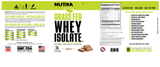 Grass Fed Whey Protein Isolate - Nutrishop Boca