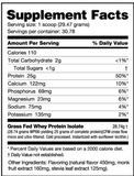 Grass Fed Whey Protein Isolate - Nutrishop Boca
