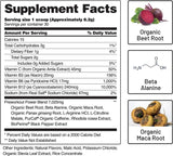 Nitric Oxide Organic Beets Pre-Workout - Nutrishop Boca