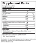 BCAA COMPLEX™ 60 servings Supplement facts by Stance Supplements