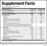CELLSHOCK RESEARCH NSANE ASYLUM HIGH STIM SUPPLEMENT FACTS IMAGE EXCLUSIVELY AT NUTRISHOP