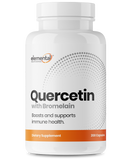 ELEMENTAL HEALTH SCIENCES QUERCETIN WITH BROMELAIN BOTTLE IMAGE AVAILABLE EXCLUSIVELY AT NUTRISHOP