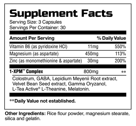 1-XPM™ Created By FORZAONE Performance Nutrition® For Sleep Aid