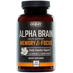 Alpha BRAIN® 90 CAPS by Onnit Nutrition. 