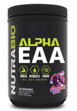 Alpha EAA 30 Servings Grape Berry Crush By NutraBio 