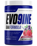 EVOCHEM NUTRITION EVO9INE RASPBERRY FUSION BOTTLE IMAGE AVAILABLE EXCLUSIVELY AT NUTRISHOP
