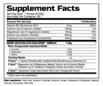 BCAA SPORT™ Supplement Facts By FORZAONE Performance Nutrition