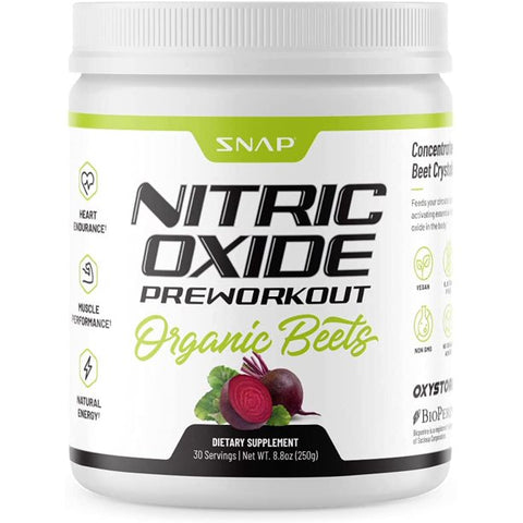 Nitric Oxide Organic Beets Pre-Workout - Nutrishop Boca 