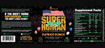 Superhuman® Pump Patriot Punch Supplement Facts 
