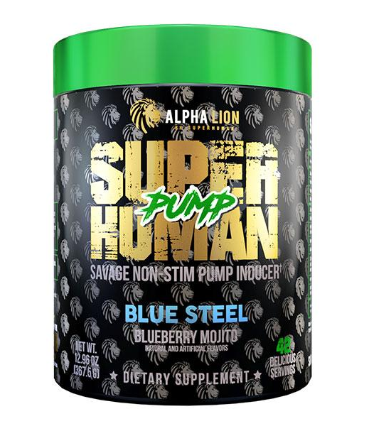 Alpha Lion Super Human Pump Blue Steel